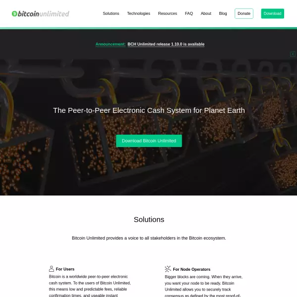Bitcoin Unlimited