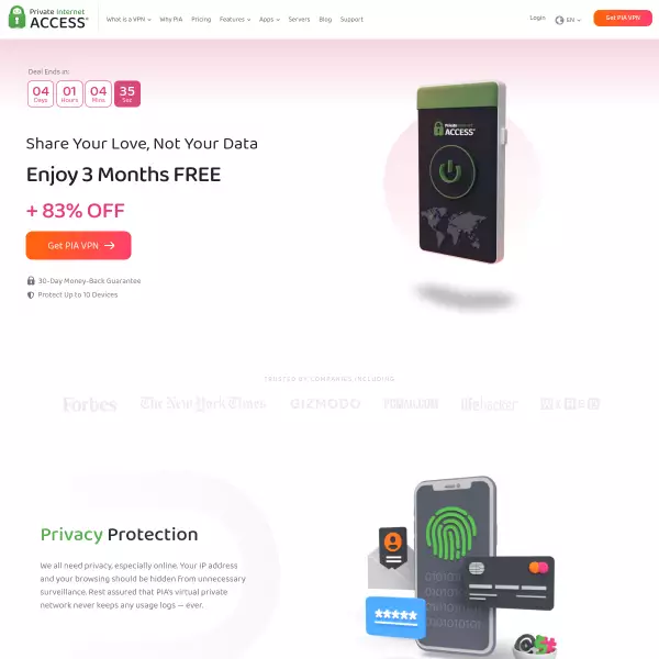 Private Internet Access: The #1 Best VPN Service For 10+ Years